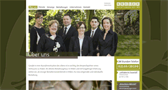 Desktop Screenshot of kreuer-bestattungen.de